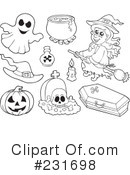 Halloween Clipart #231698 by visekart