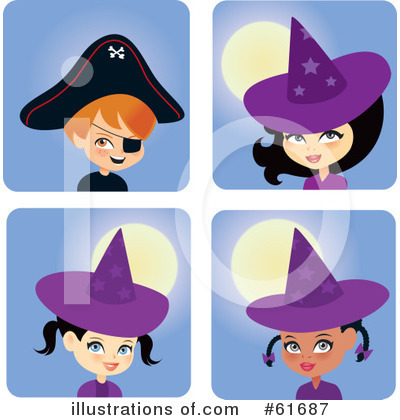 Witch Clipart #61687 by Monica