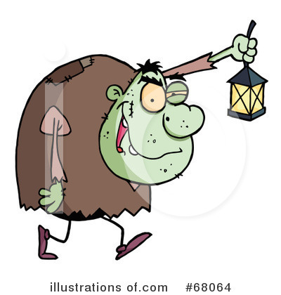 Royalty-Free (RF) Halloween Clipart Illustration by Hit Toon - Stock Sample #68064