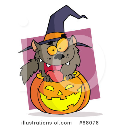 Royalty-Free (RF) Halloween Clipart Illustration by Hit Toon - Stock Sample #68078