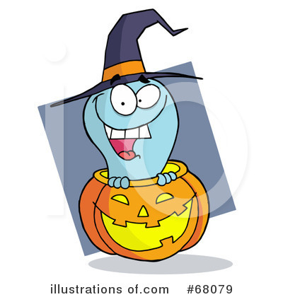 Royalty-Free (RF) Halloween Clipart Illustration by Hit Toon - Stock Sample #68079