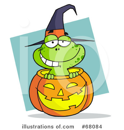 Royalty-Free (RF) Halloween Clipart Illustration by Hit Toon - Stock Sample #68084