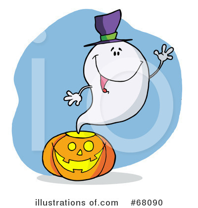 Royalty-Free (RF) Halloween Clipart Illustration by Hit Toon - Stock Sample #68090