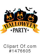 Halloween Party Clipart #1476605 by visekart