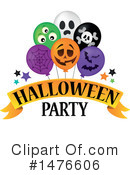 Halloween Party Clipart #1476606 by visekart