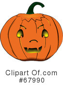 Halloween Pumpkin Clipart #67990 by Pams Clipart