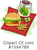 Hamburger Clipart #1094788 by BNP Design Studio