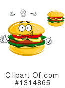Hamburger Clipart #1314865 by Vector Tradition SM
