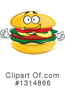 Hamburger Clipart #1314866 by Vector Tradition SM