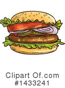 Hamburger Clipart #1433241 by Vector Tradition SM