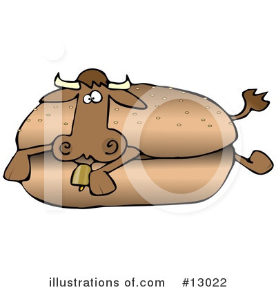 Cow Clipart #13022 by djart