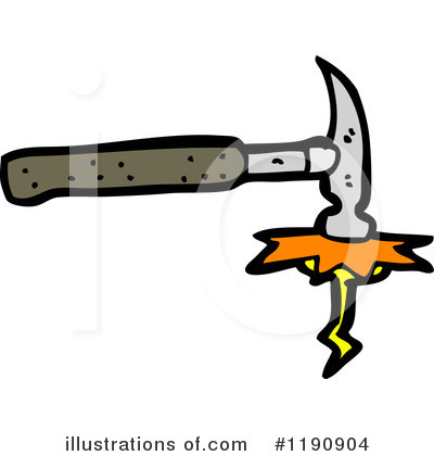 Royalty-Free (RF) Hammer Clipart Illustration by lineartestpilot - Stock Sample #1190904