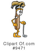Hammer Clipart #9471 by Mascot Junction