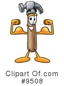 Hammer Clipart #9508 by Mascot Junction
