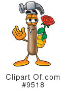 Hammer Clipart #9518 by Mascot Junction