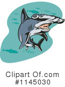 Hammerhead Shark Clipart #1145030 by patrimonio