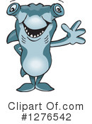Hammerhead Shark Clipart #1276542 by Dennis Holmes Designs