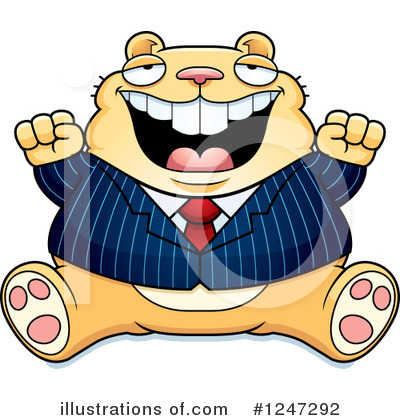 Royalty-Free (RF) Hamster Clipart Illustration by Cory Thoman - Stock Sample #1247292