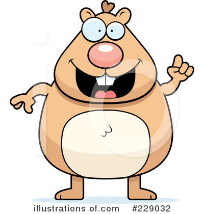 Royalty-Free (RF) Hamster Clipart Illustration by Cory Thoman - Stock Sample #229032