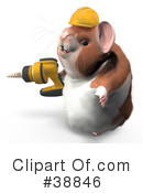 Hamster Clipart #38846 by Leo Blanchette