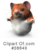 Hamster Clipart #38849 by Leo Blanchette