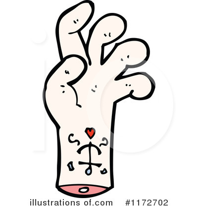 Severed Hand Clipart #1172702 by lineartestpilot