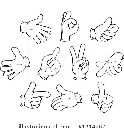 Pointing Clipart #1214767 by Vector Tradition SM