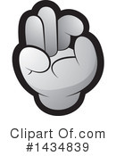 Hand Clipart #1434839 by Lal Perera