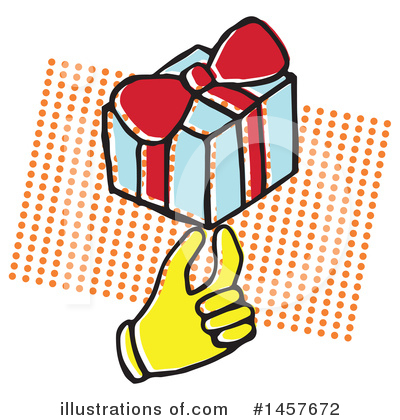 Birthday Gift Clipart #1457672 by Cherie Reve