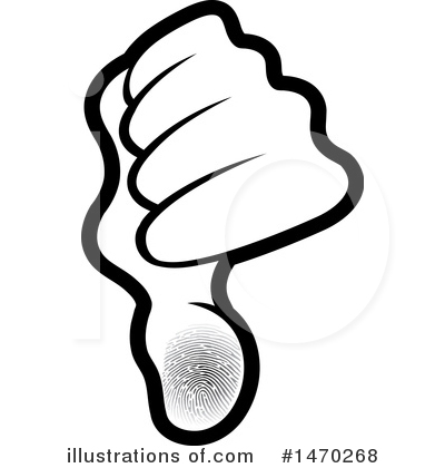 Fingerprint Clipart #1470268 by Lal Perera