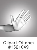 Hand Clipart #1521049 by KJ Pargeter