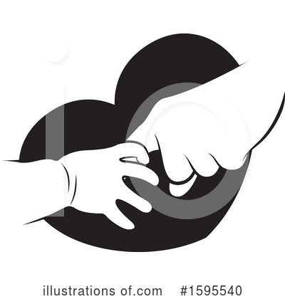 Baby Hand Clipart #1595540 by Lal Perera