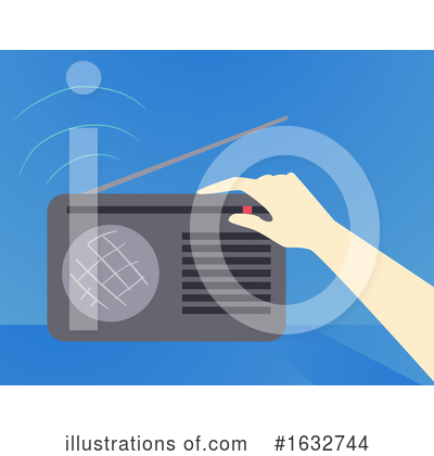 Radio Clipart #1632744 by BNP Design Studio