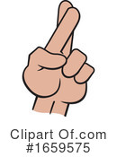 Hand Clipart #1659575 by Johnny Sajem