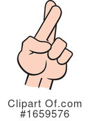 Hand Clipart #1659576 by Johnny Sajem