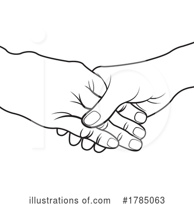 Handshake Clipart #1785063 by Lal Perera