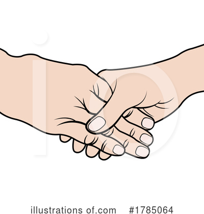 Handshake Clipart #1785064 by Lal Perera