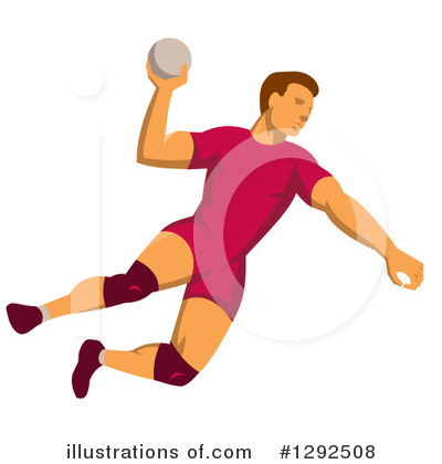 Handball Clipart #1292508 by patrimonio