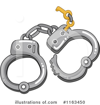 Handcuffs Clipart #1163450 by BNP Design Studio