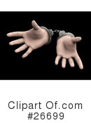 Handcuffs Clipart #26699 by KJ Pargeter