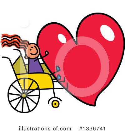 Royalty-Free (RF) Handicap Clipart Illustration by Prawny - Stock Sample #1336741