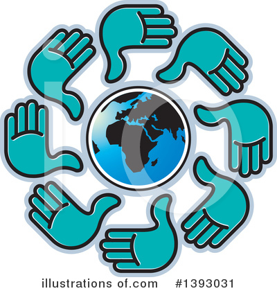 Earth Clipart #1393031 by Lal Perera