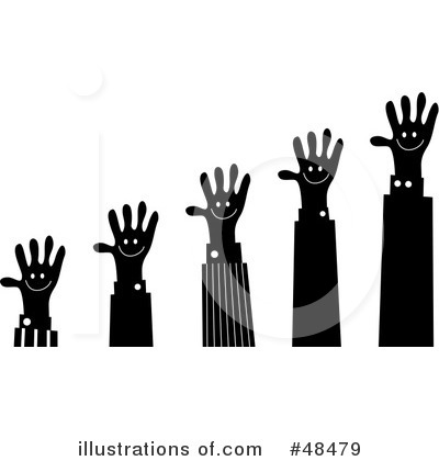 Royalty-Free (RF) Hands Clipart Illustration by Prawny - Stock Sample #48479