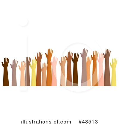Royalty-Free (RF) Hands Clipart Illustration by Prawny - Stock Sample #48513