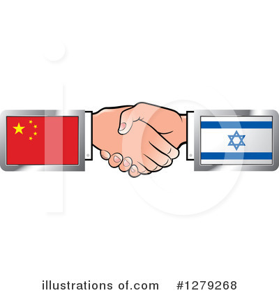 Royalty-Free (RF) Handshake Clipart Illustration by Lal Perera - Stock Sample #1279268