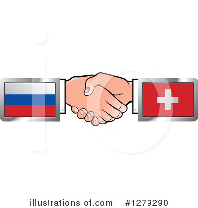 Russian Flag Clipart #1279290 by Lal Perera