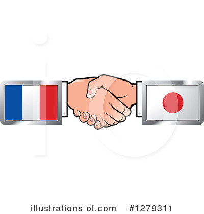 Royalty-Free (RF) Handshake Clipart Illustration by Lal Perera - Stock Sample #1279311