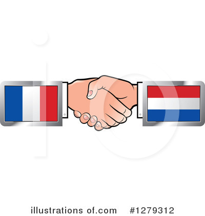 Royalty-Free (RF) Handshake Clipart Illustration by Lal Perera - Stock Sample #1279312