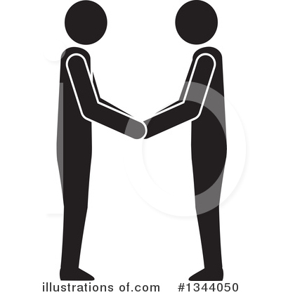 Royalty-Free (RF) Handshake Clipart Illustration by ColorMagic - Stock Sample #1344050