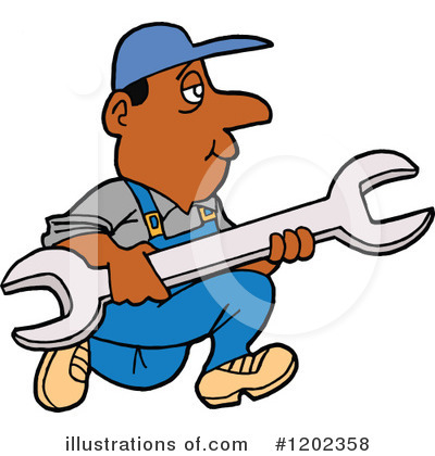 Man Clipart #1202358 by LaffToon